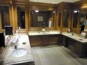 Very well-maintained sanitary facilities