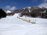Conveyor belt of the ski school at West Mountain