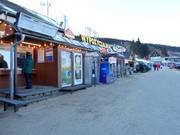 Well-maintained ticket area Winterpol