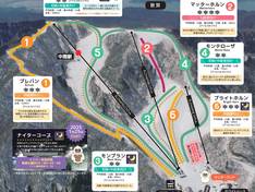 Trail map Yogo Kogen