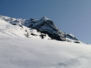 Powder slopes in Montfrais, Vaujany