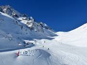 Difficult slope Adret