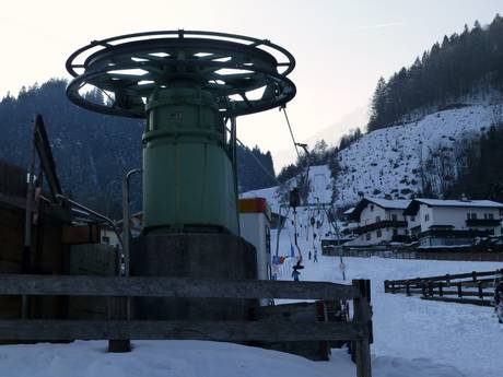 Silberregion Karwendel: best ski lifts – Lifts/cable cars Burglift – Stans