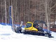 Thanks to the Pipe Dragon, the half pipe is always in excellent condition.