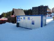 Paid toilet facilities at the valley station