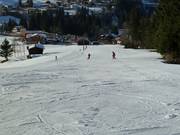 Beginner slope at the Ideal lift (Riezlern)