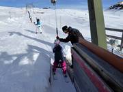 Children are always happy to receive help.