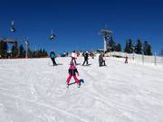 Practice slope at the Babylift