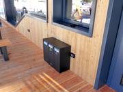 Waste separation in the ski area