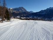 Easy slopes at Tofana Express