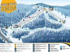 Trail map Bogdán