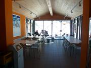 Heated room for self-caterers at the central ticket office