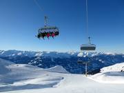 Kapaunsbahn - 8pers. High speed chairlift (detachable) with bubble and seat heating