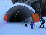 Ski tunnel to Mellau