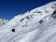 Powder snow slopes on the Trittkopf