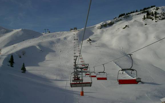 Skiing near Pfronten