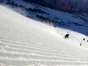 Perfectly groomed slopes