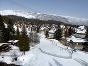 View of the accommodations in Laax