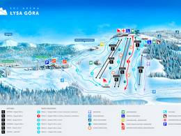 Ski resort Łysa Góra – Dziwiszów