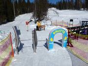 Children's access in the Dundret Lapland ski area