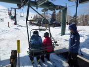 Assistance when boarding the chairlift