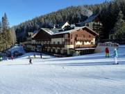 Accommodation directly on the slopes
