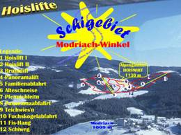 Trail map Hoislifts – Modriach (Edelschrott)