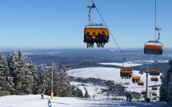 Best ski resort in the Ústí nad Labem Region (Ústecký kraj) – Test report Keilberg (Klínovec)