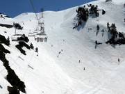 Difficult slope Pales der Arias 1