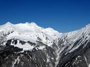 View from Garfrescha to the Hochjoch ski area section