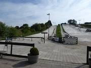 View of the two slopes No. 1 and No. 2