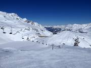 View towards Weißsee and Rudolfshütte