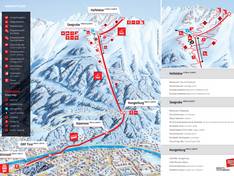 Trail map Nordkette – Innsbruck