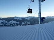 Optimally groomed slopes