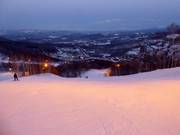 Night skiing
