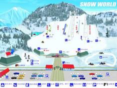Trail map Happy Snow World
