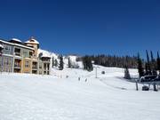Practice slope at SilverStar Mountain Village
