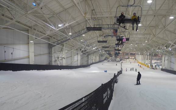Indoor ski slope in the United States of America