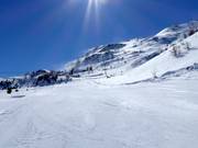 Access to the difficult downhill run at Unterrat