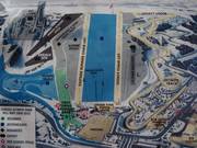 Trail map at the valley station in the Base Lodge