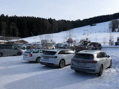Miesbach: access to ski resorts and parking at ski resorts – Access, Parking Oedberg – Gmund-Ostin