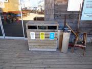 Waste separation in the Vogel ski resort