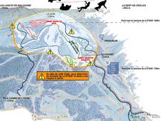 Trail map La Stass' – St. Pierre de Chartreuse