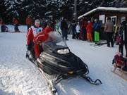 The sons of the Stinn family are constantly out and about in the ski area.