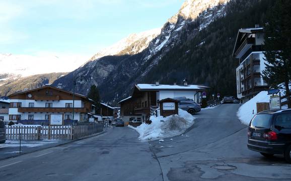 Kaunertal: accommodation offering at the ski resorts – Accommodation offering Kaunertal Glacier (Kaunertaler Gletscher)