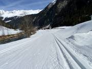 Cross-country trails in Feichten in the Kaunertal