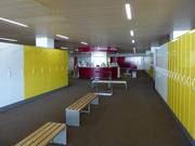 Perfectly maintained ski depot