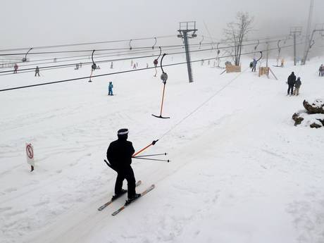 Ski resorts for beginners in the Ammergauer Alpen Holiday Region – Beginners Steckenberg – Unterammergau