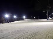 Night skiing