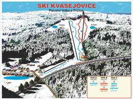 Trail map Kvasejovice